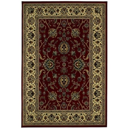 Sphinx By Oriental Weavers Area Rugs, Ariana 130/8 12X15 Rectangle - Red/ Ivory-Polypropylene A130/8360450ST